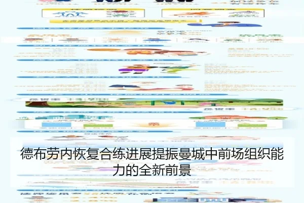 德布劳内恢复合练进展提振曼城中前场组织能力的全新前景 - aoko